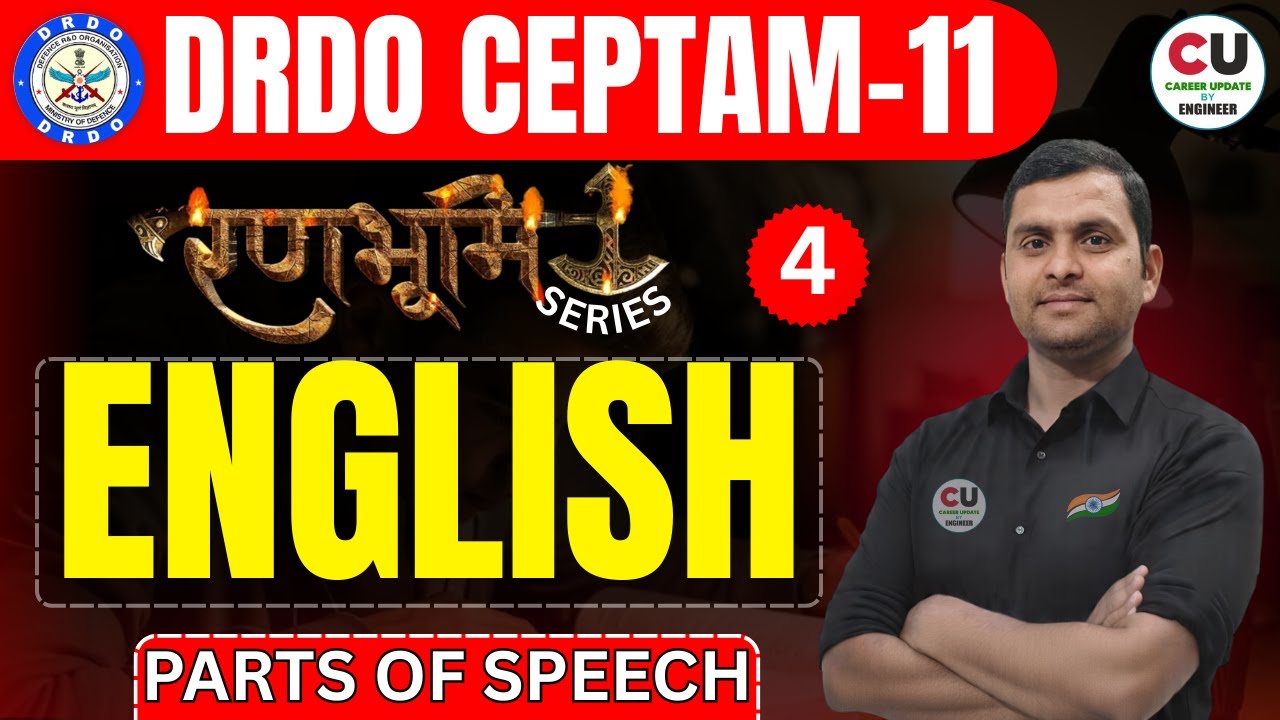 #4 DRDO CEPTAM 11 English Classes | DRDO English Classes | DRDO Technician-A English Classes | DRDO