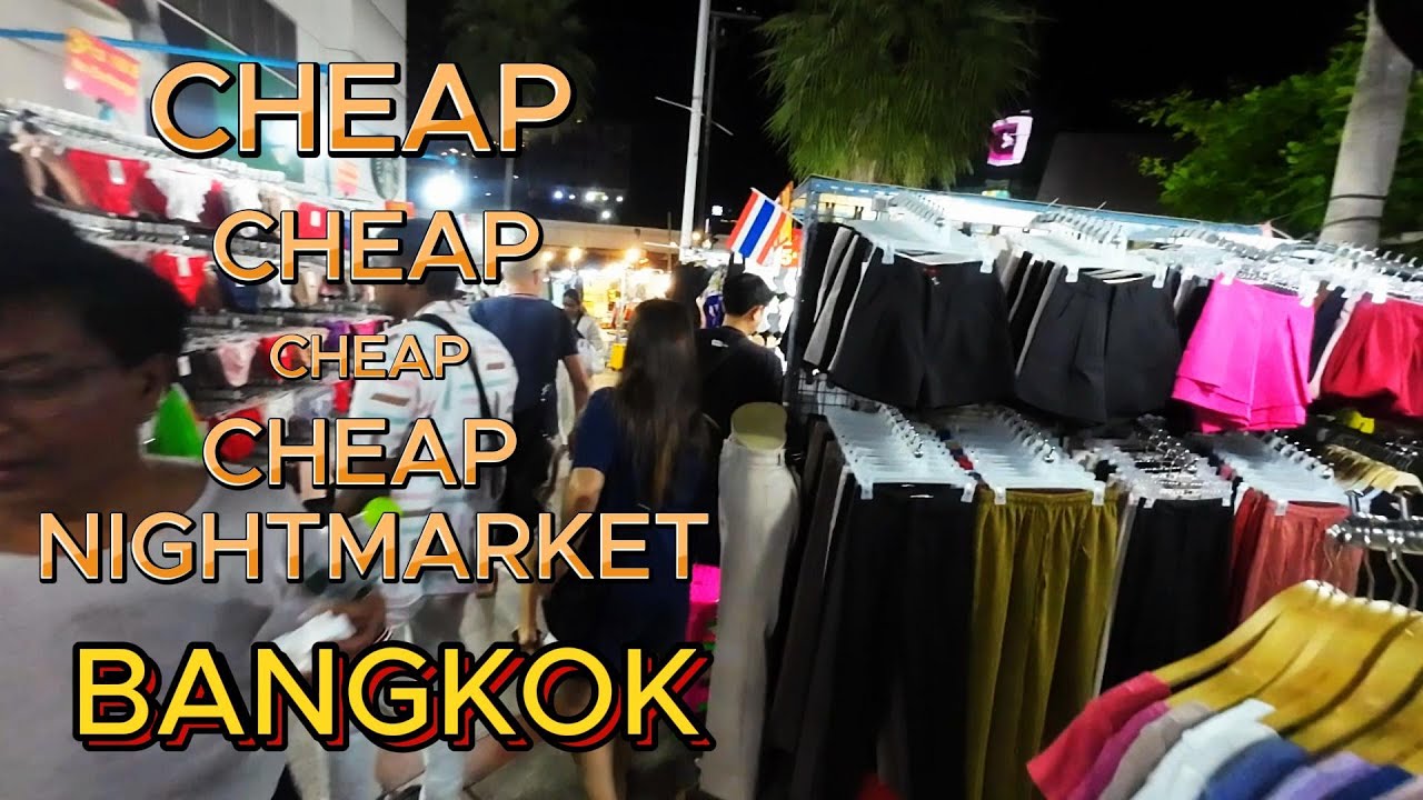 Palladium Night Market Bangkok 🇹🇭 | Vibrant Night Shopping & Fashion Mall