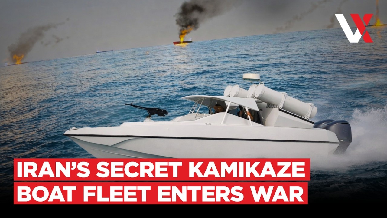 Iran’s “Kamikaze Armada” In Gulf | Drones, Mines & Suicide Boats Threaten Strait Of Hormuz | VERTEX