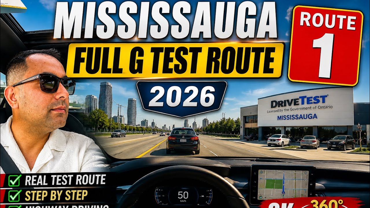 MISSISSAUGA FULL G TEST ROUTE #1 (2026)