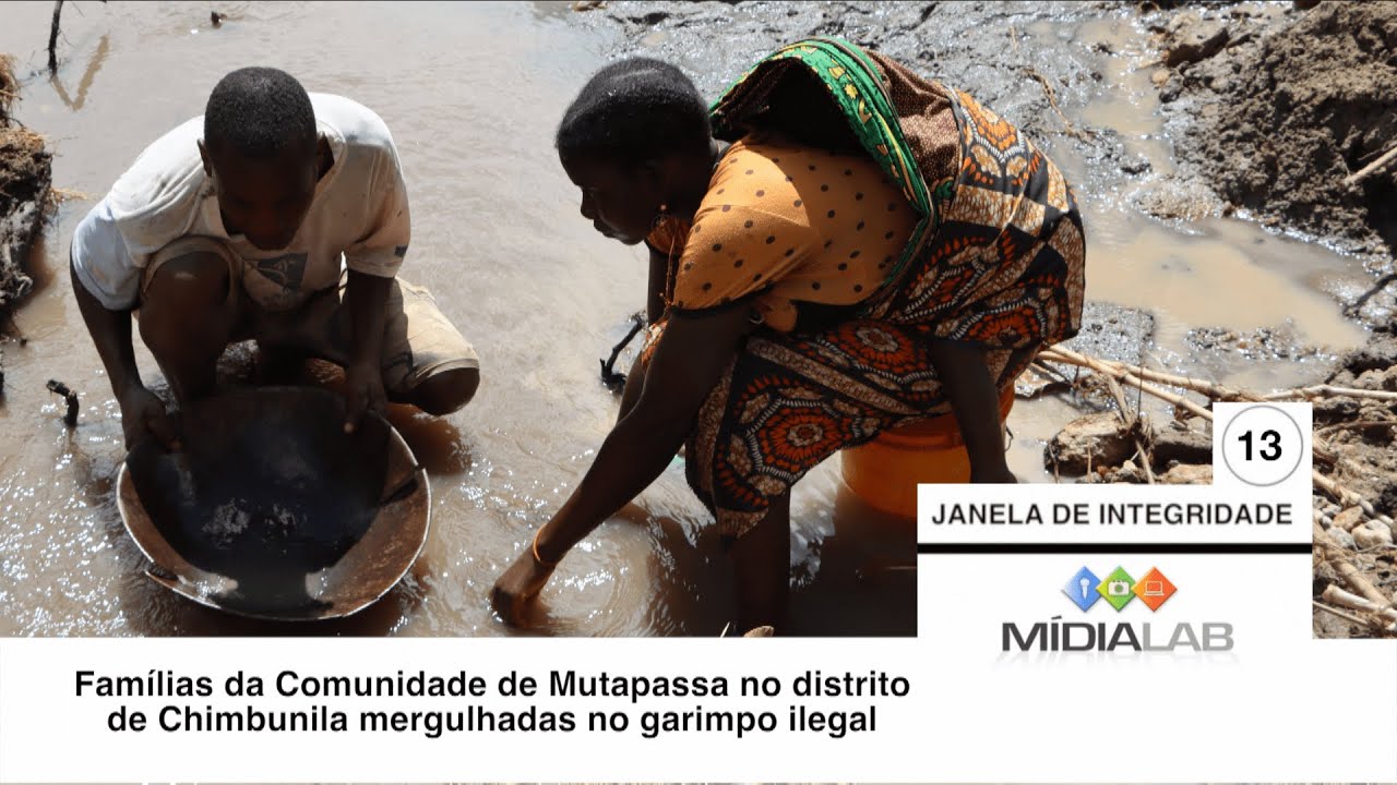 Famílias da Comunidade de Mutapassa no distrito de Chimbunila mergulhadas na mineração ilegal