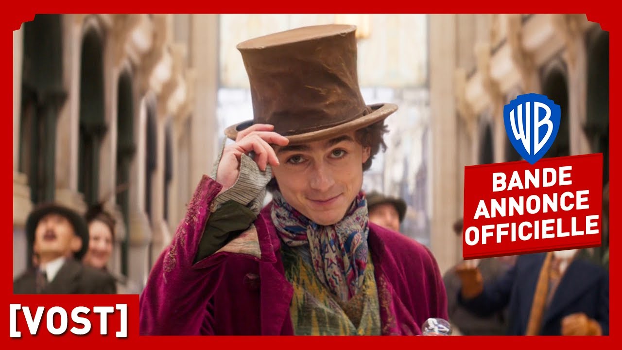 WONKA – Bande annonce officielle 1 (VOST) – Timothée Chalamet, Hugh Grant