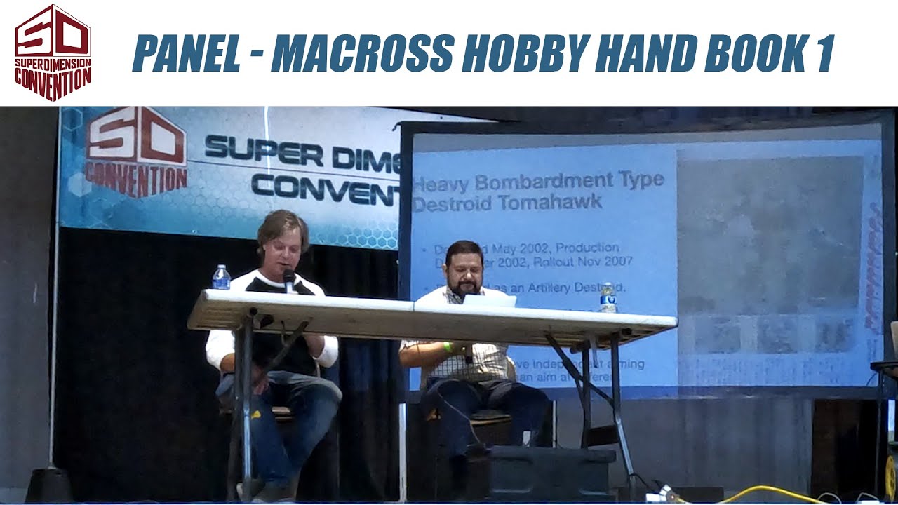 Macross Hobby Handbook 1 Translation Panel | Super Dimension Convention | 2023