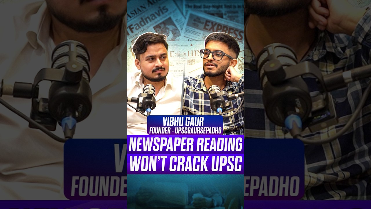 Newspaper alone won&rsquo;t crack your UPSC Current Affairs #upsc2025 #upscpreparation