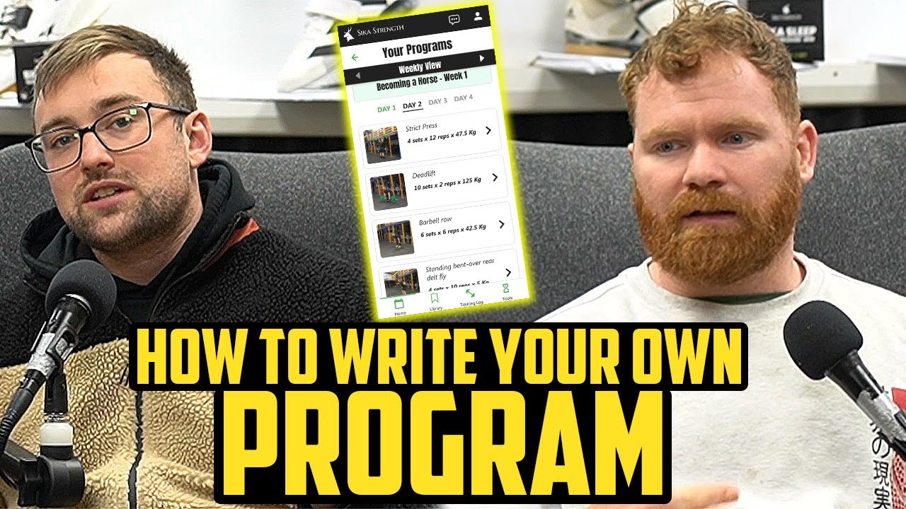 10 Tips To Writing Your Own Training Programs