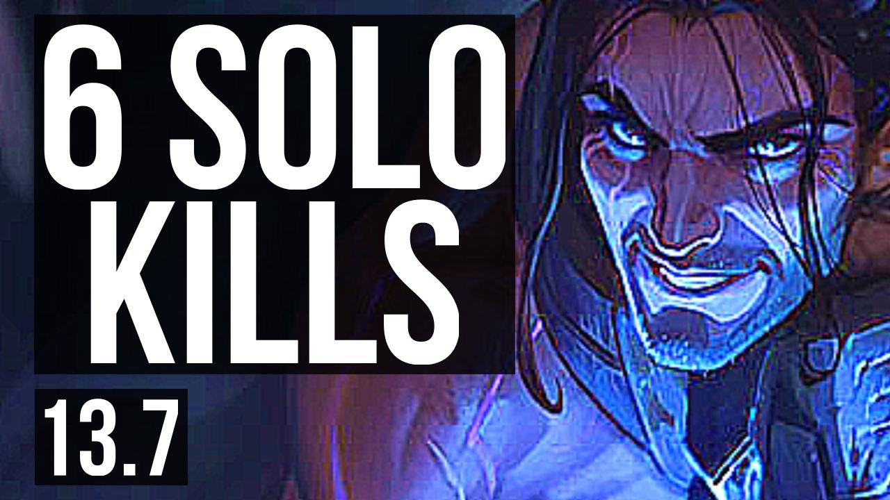 SYLAS vs LEBLANC (MID) | 6 solo kills, 500+ games, 17/5/9, Dominating | KR Grandmaster | 13.7