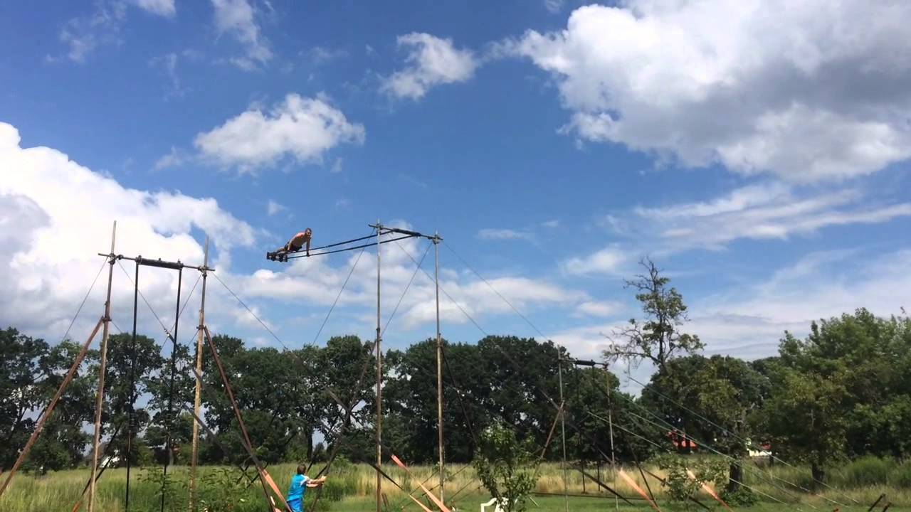 Kiiking, German record?? 6,14m, Überschlag, Schaukel