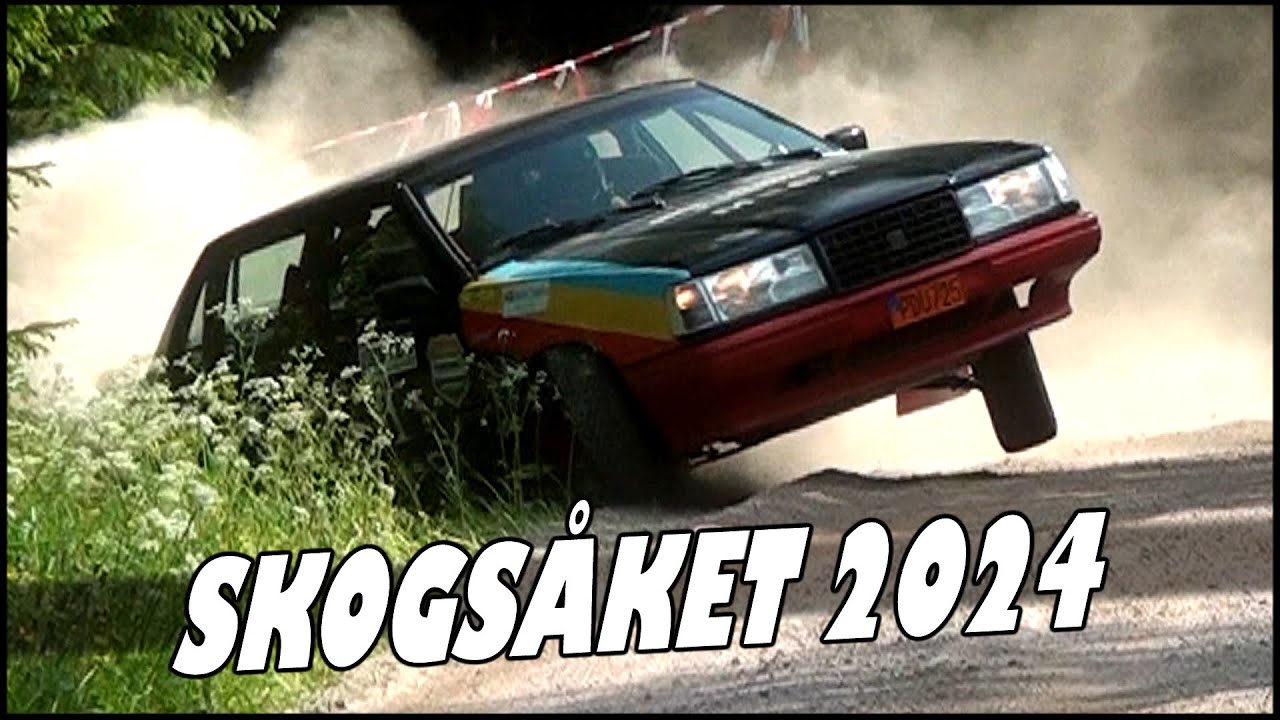 Skogsåket 2024 - Avåkningar, Kriser & Häftig Bilåka!