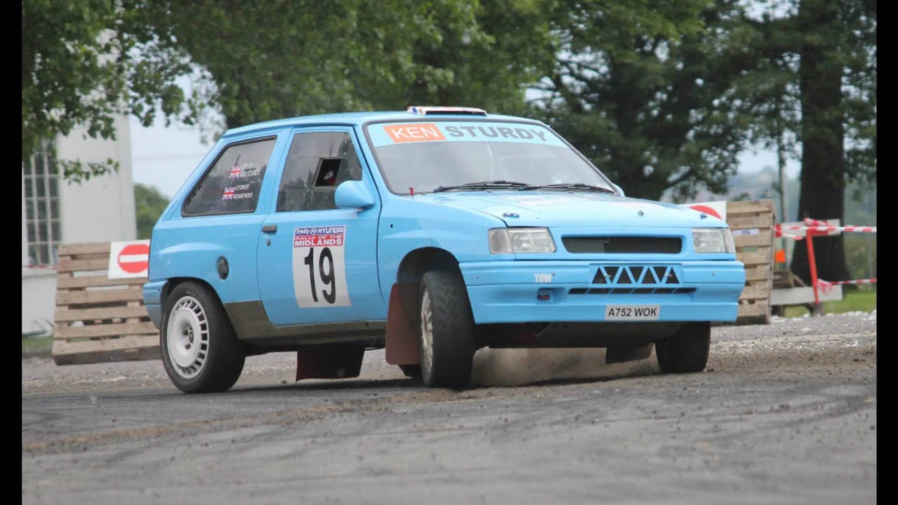 Ken Sturdy Vauxhall Nova Rally Car