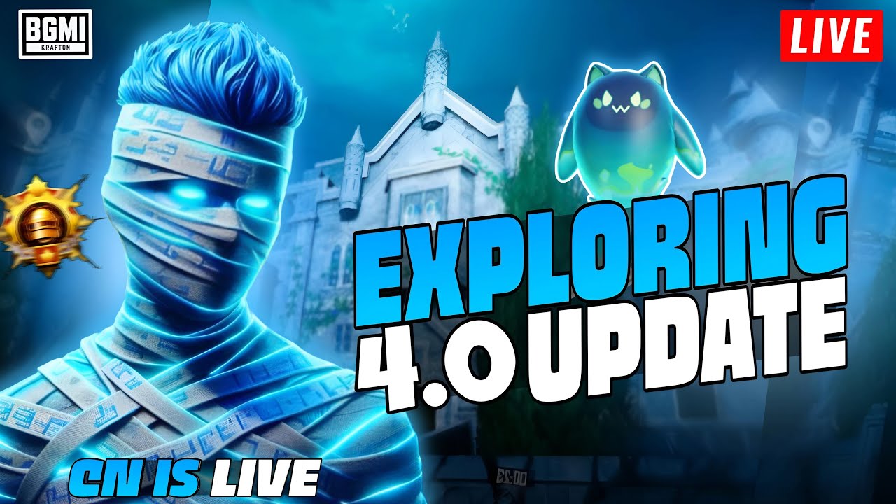 BGMI NEW GHOST 4.0 UPDATE IS HERE 😍 CN is LIVE