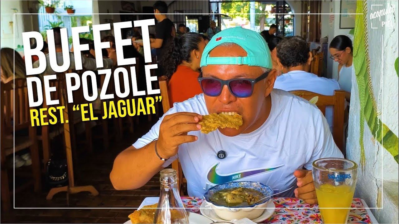 ¡FUIMOS AL BUFFET DE POZOLE EN EL RESTAURANTE 