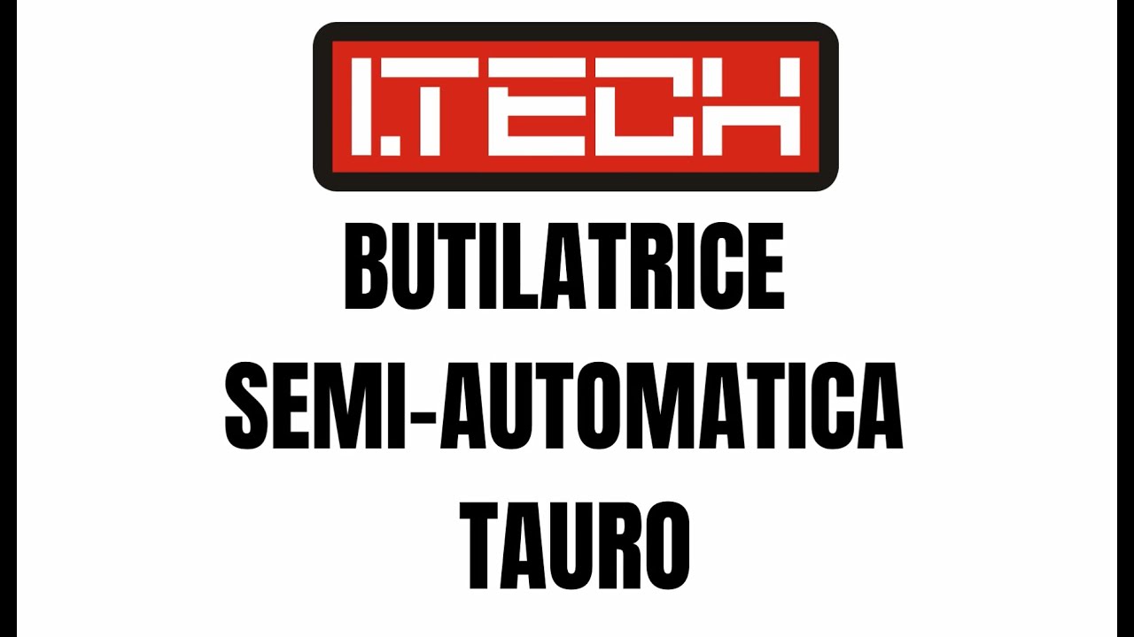 BUTILATRICE SEMI-AUTOMATICA TAURO ITECH SRL
