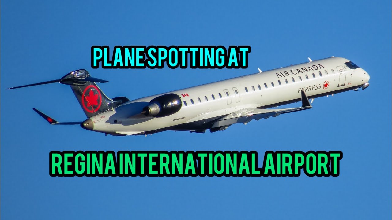Plane Spotting at Regina International Airport (YQR) (June 2022)