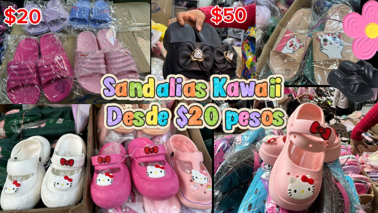 Gran surtido en Sandalias 🩴🌈 a Buenos Precios, desde $20 pesos