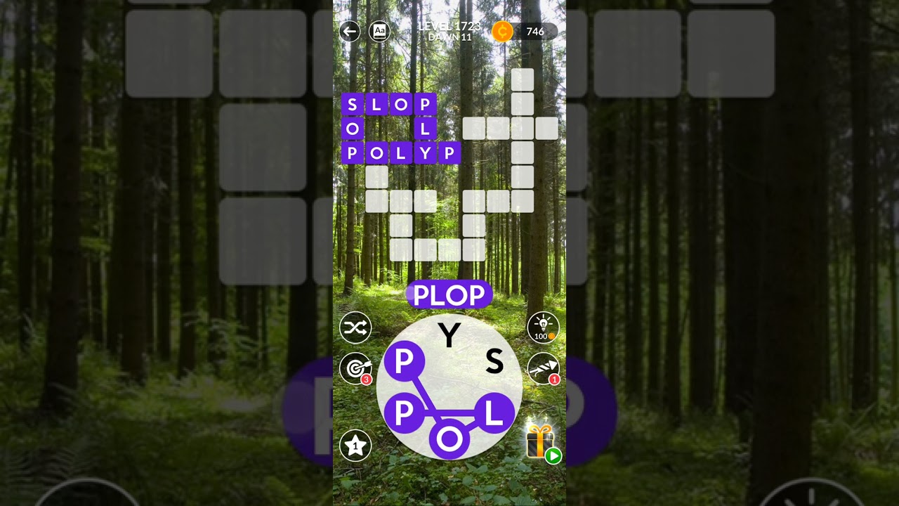 Wordscapes Level 1723 Answers | Wordscapes 1723 Solution