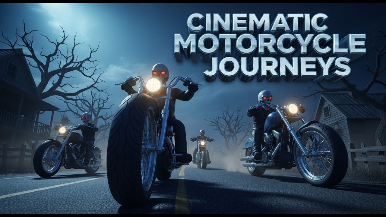 Cinematic Motorcycle Journeys