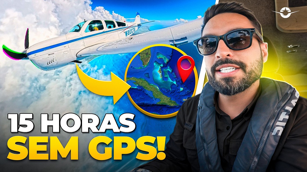 FUI BUSCAR MEU AVIÃO NOS EUA, E TIVE QUE ATRAVESSAR O OCEANO SEM GPS! | Volta ao Mundo Ep. 1