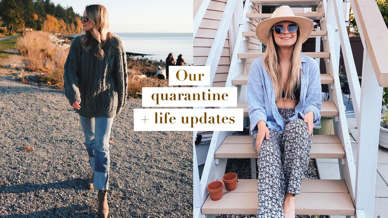LIFE UPDATE | Quarantine + mini second hand haul | Andrea Clare