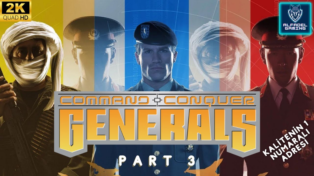 Command And Conquer Generals 1 | T&uuml;rk&ccedil;e | #3 | GATLING TANK READY FOR ACTION !