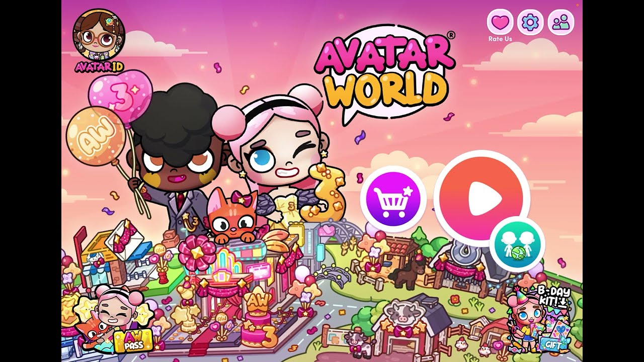 dressed my avatar in avatar world