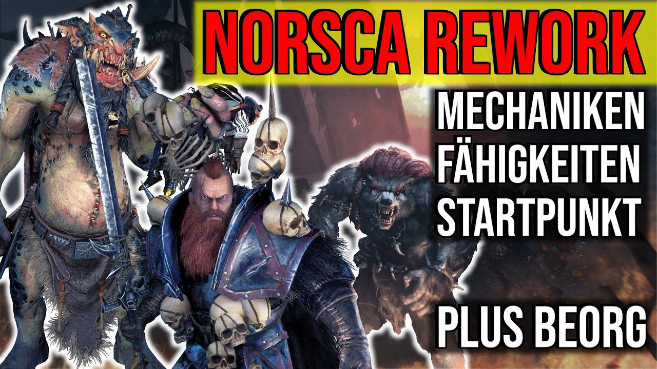 Patch 7.0 NORSCA &Auml;nderungen - Wulfrik, Throgg & Beorg B&auml;rgenschlag | Warhammer 3 (deutsch)