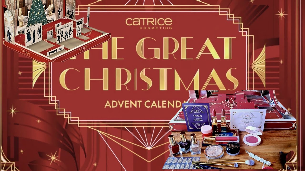Адвент календарь Catrice 2024 распаковка Advent calendar Catrice 2024
