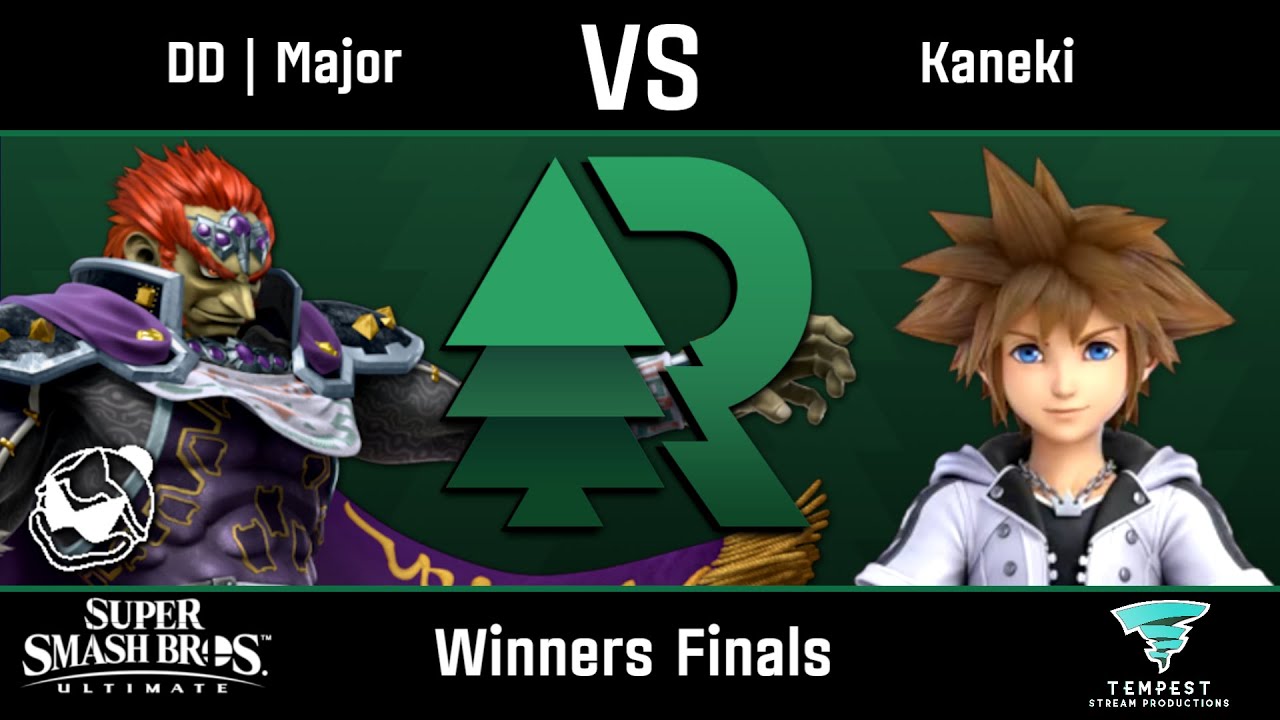 DD | Major (Ganondorf) vs Kaneki (Sora) - Ultimate Winners Finals - Evergreen Rising #12