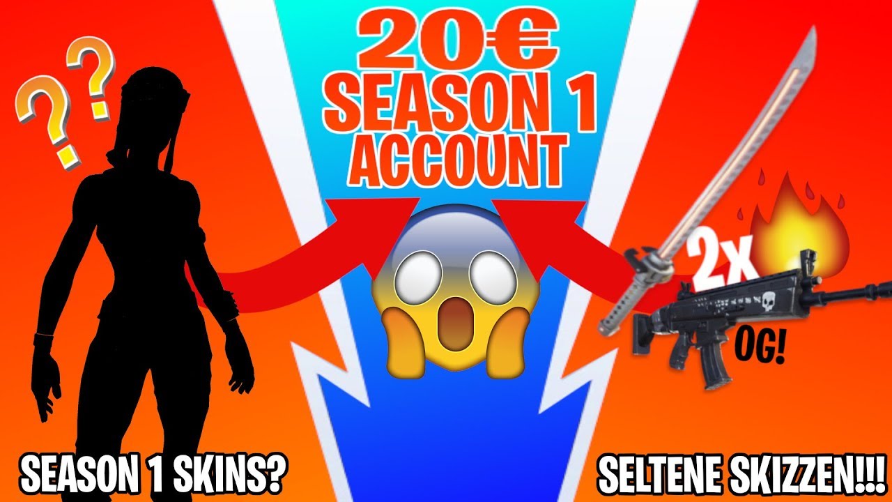 Ich loggte mich nach 421 Tagen in einen VERLASSENEN SEASON 1 Account ein und bekam das.. 😱 Fortnite