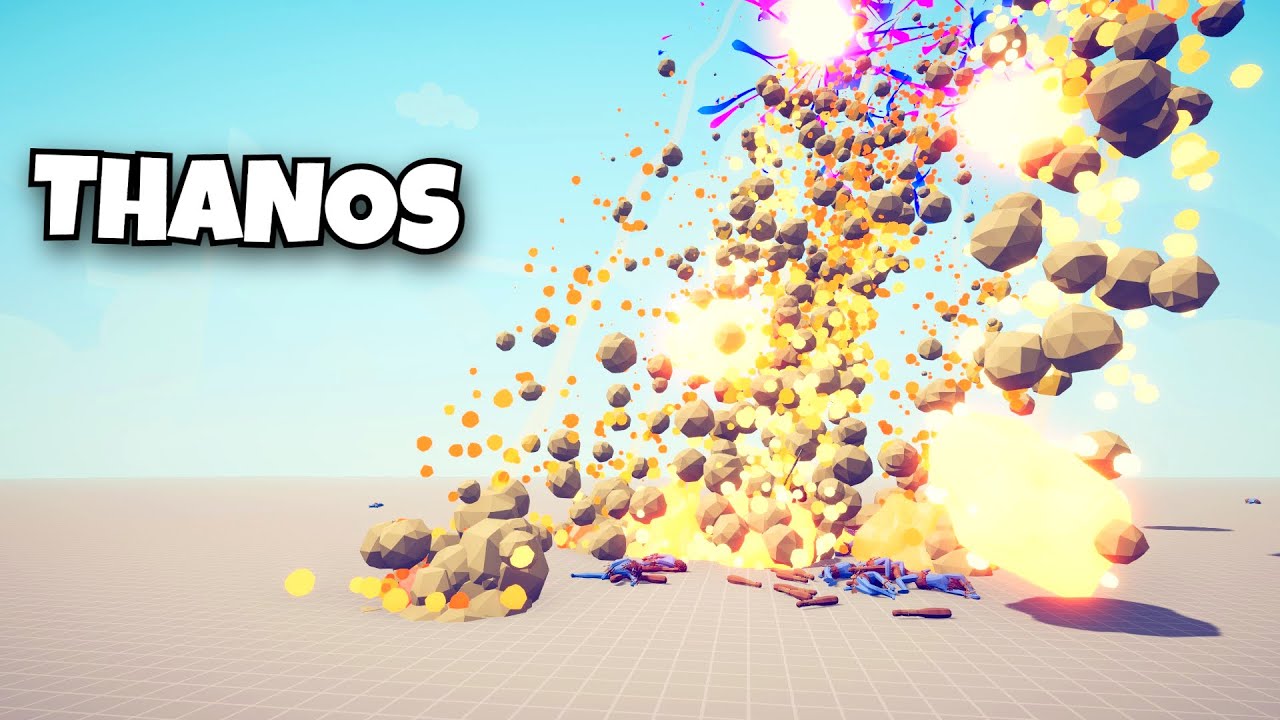 THANOS VS EVERY UNITS - Totally Accurate Battle Simulator TABS