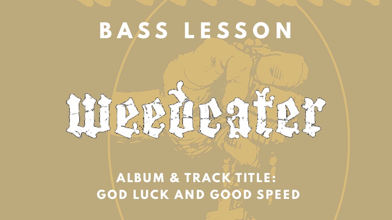 Bass TAB + Bass Lesson // God Luck And Good Speed // Stoner Doom Sludge