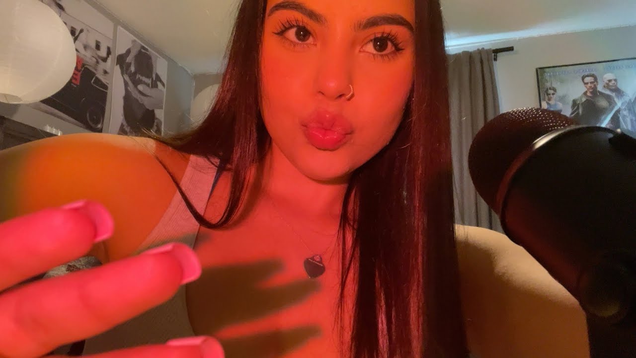 ASMR Gentle Facial Examination & Soft Tracing 🤍 ( up close) 