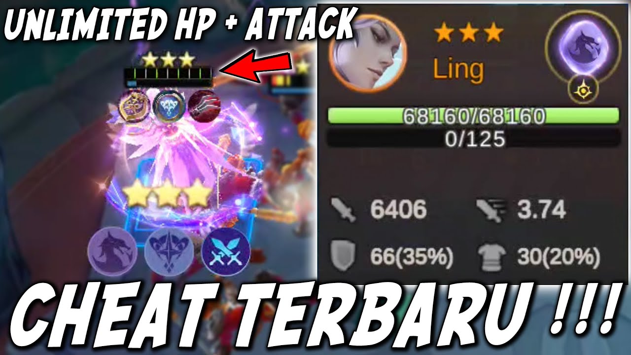 BERASA PAKE CHEAT ! REKOR DUNIA ! LING DARAH 68000 ATK 6400 ! LU MAU TERNAK 100 MONYET GUA LIBAS !