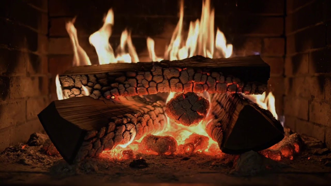 Cozy Fireplace & Piano | Perfect Background for Focus & Calm