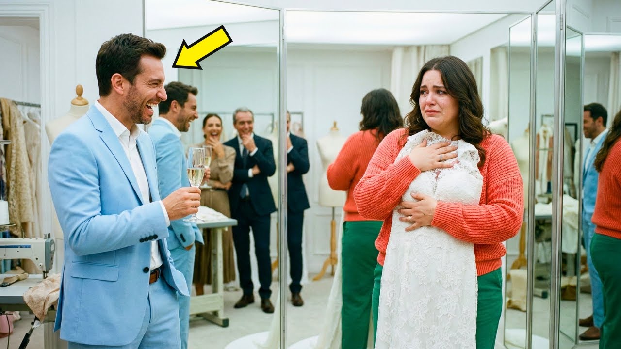 SI TU RENTRES DANS LA ROBE, JE T’ÉPOUSE ! SE MOQUAIT LE MILLIONNAIRE, MAIS ELLE L’A FAIT TAIRE.