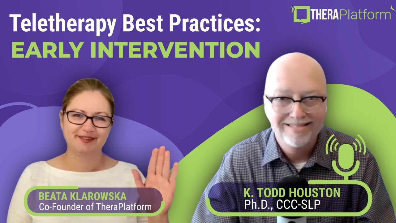 Teletherapy best practices for early intervention