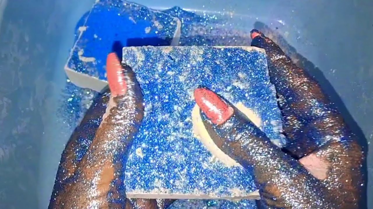 NEW 26🌟💎 FRESH CHALK BLOCKS  +GLITTER +POWDER CHALK/CHALK CHUNKS/POWDER PLAY 💎