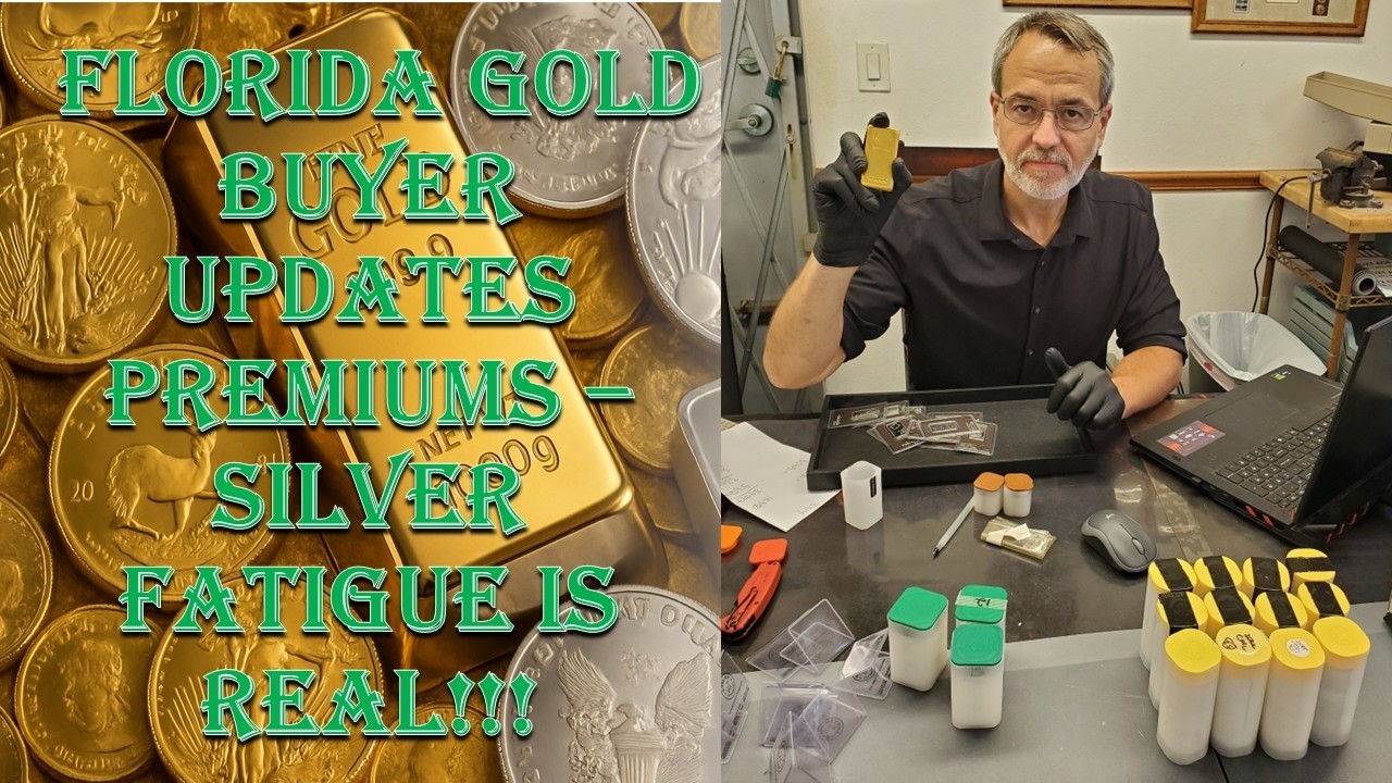 Florida Gold Buyer Updates Premiums & Inventory - 3/12/26 - The Silver Fatigue is Real!!!