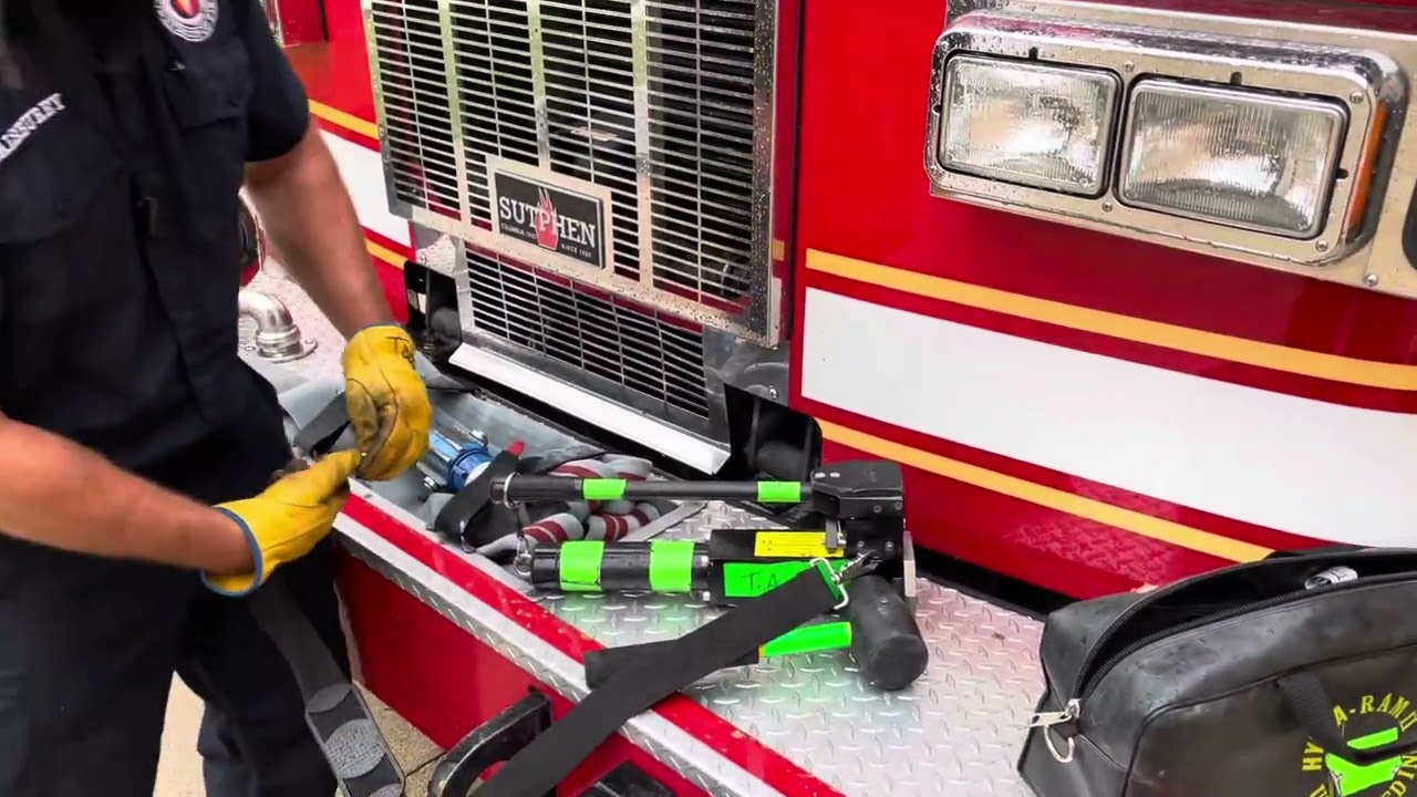 Hydra-Ram II inward swinging door