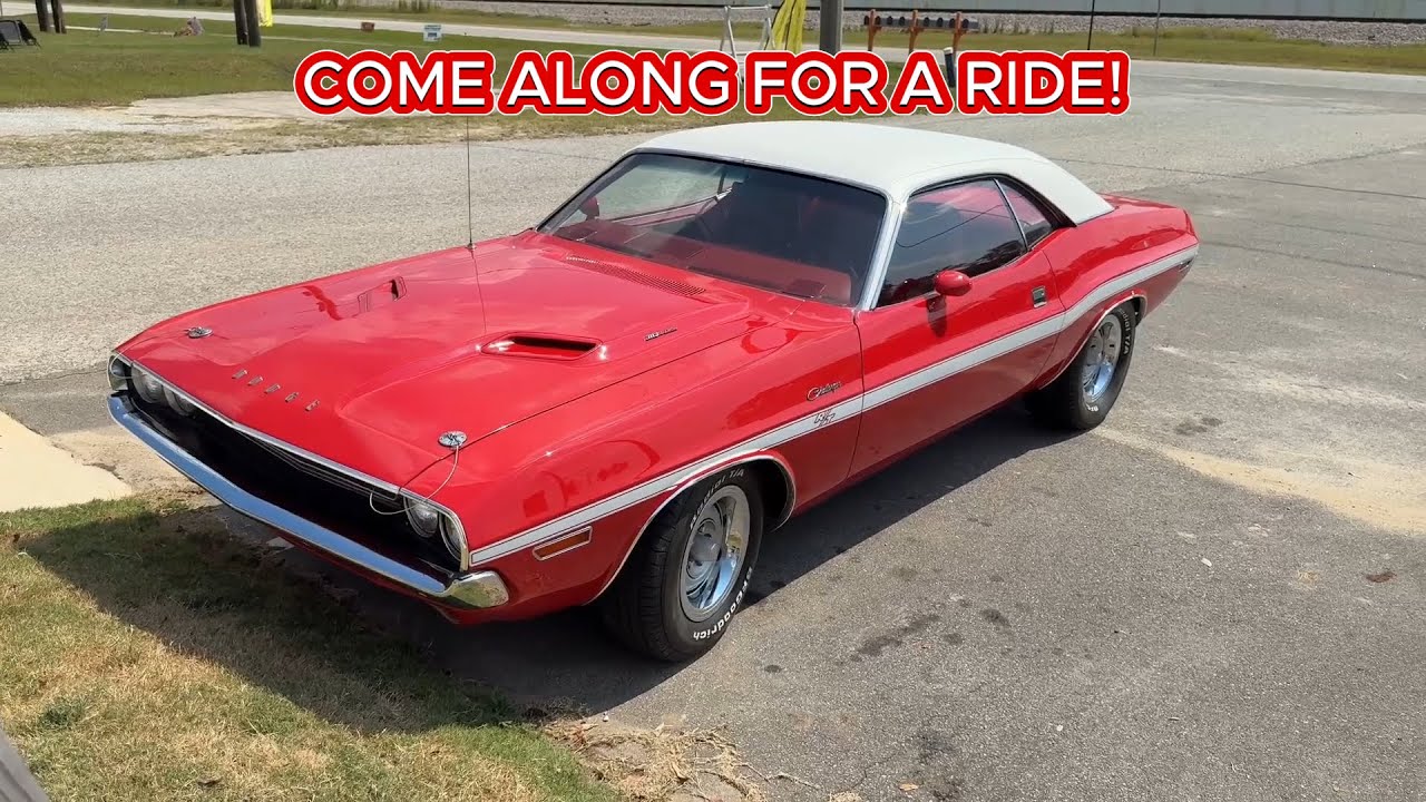 Короткое путешествие на моем Dodge Challenger 1970 года — по дорогам Алабамы