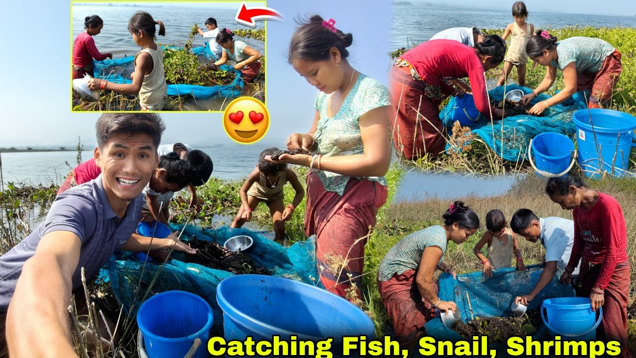 Unique Group Fishing In DUMBUR 😱 || Tripura Village Lifestyle Vlog 