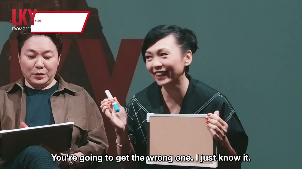 Trivia with The Cast of The LKY Musical: Adrian Pang, Kit Chan & Sebastian Tan