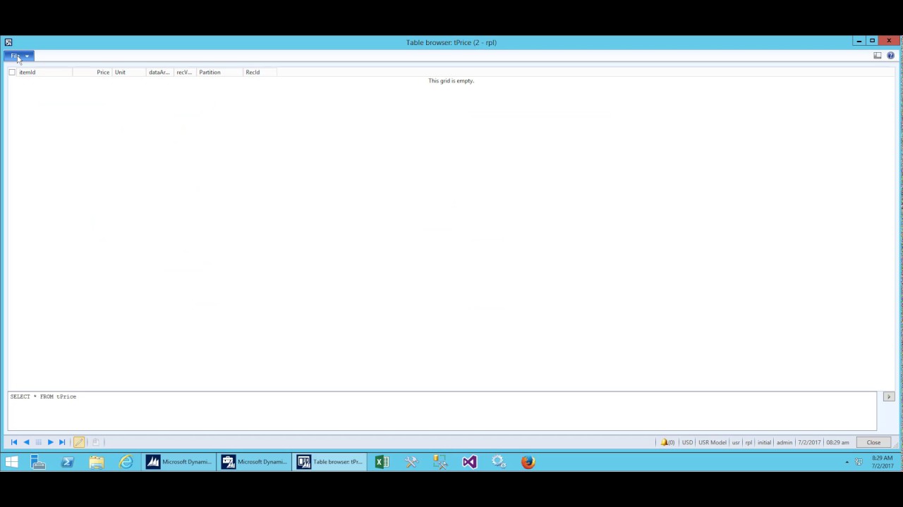 Microsoft Dynamic AX 2012 Technical Training: Creating Table Relation - Part1