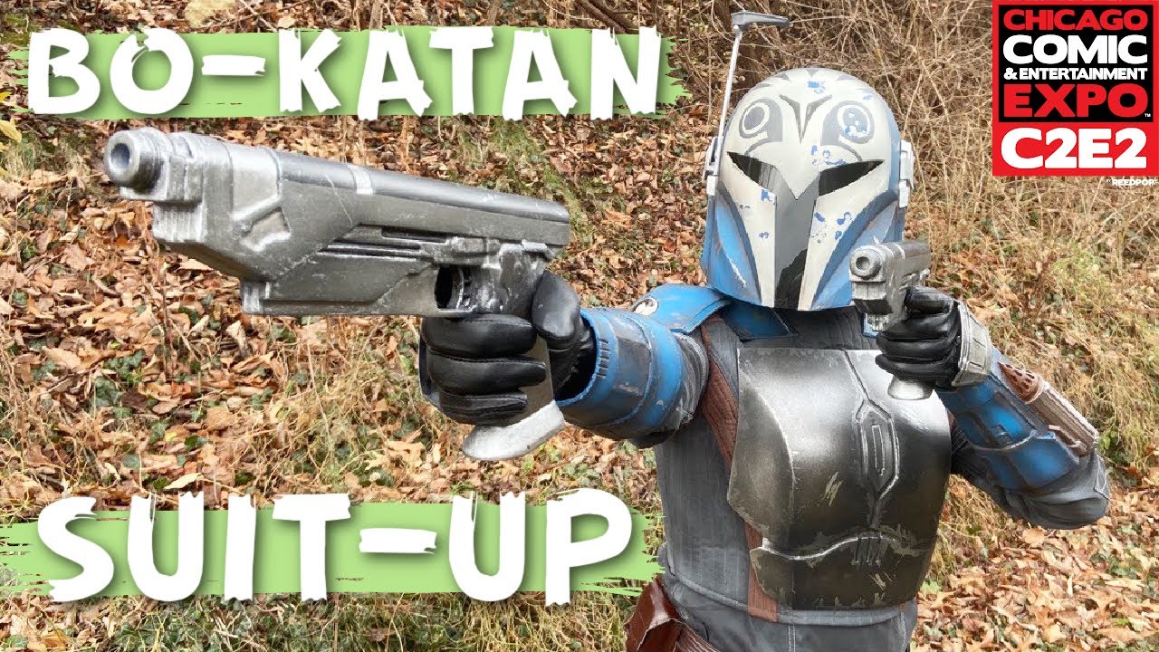 finishing my Bo-Katan cosplay, suiting up and where I got my flight suit from // C2E2 Prep Vlog
