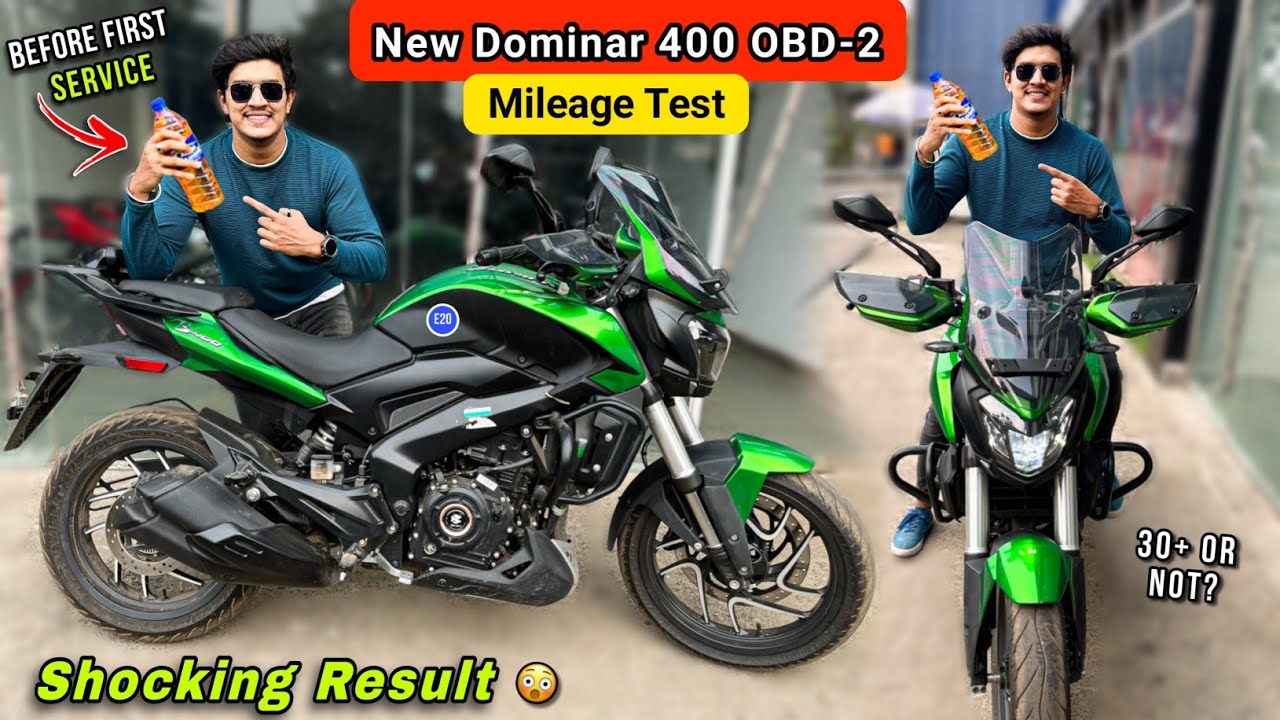2023 Bajaj Dominar 400 E20 Mileage Test | Shocking Result 😱 | Dominar 400 Mileage | In City |