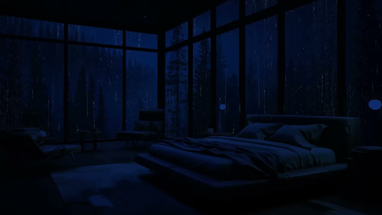 Rain on the Window: Fast Sleep and No More Stress or Fatigue