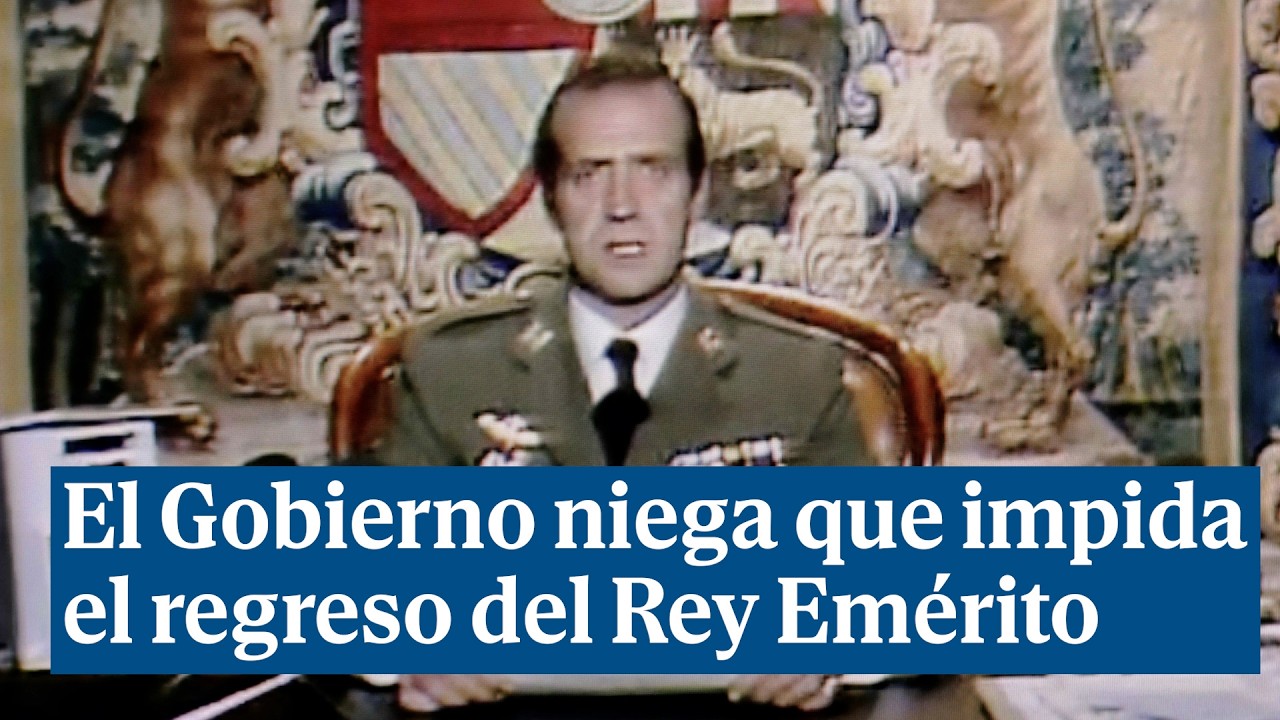 Bolaños niega que el Gobierno impida el regreso del Rey Emérito: 
