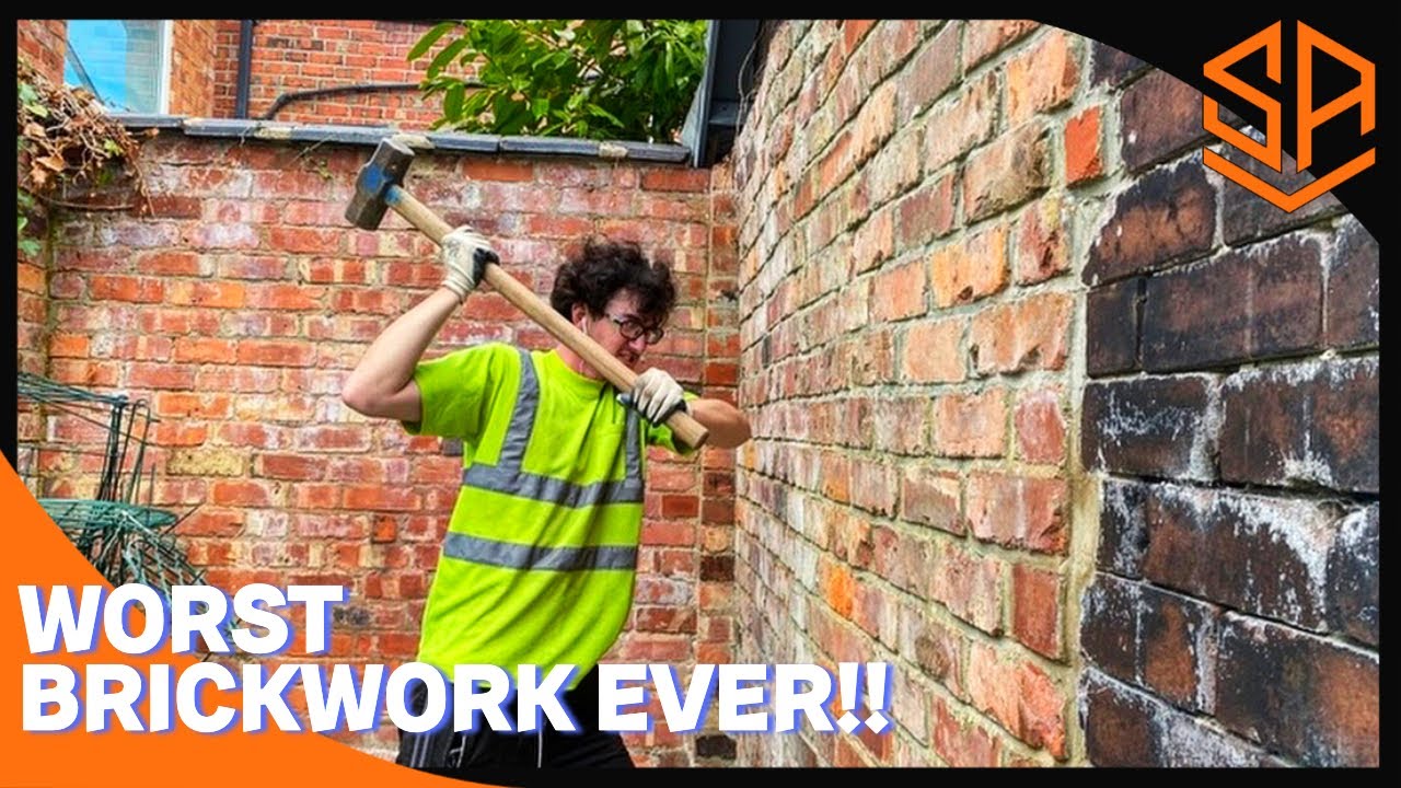 WORST BRICKWORK WE HAVE EVER SEEN !!!