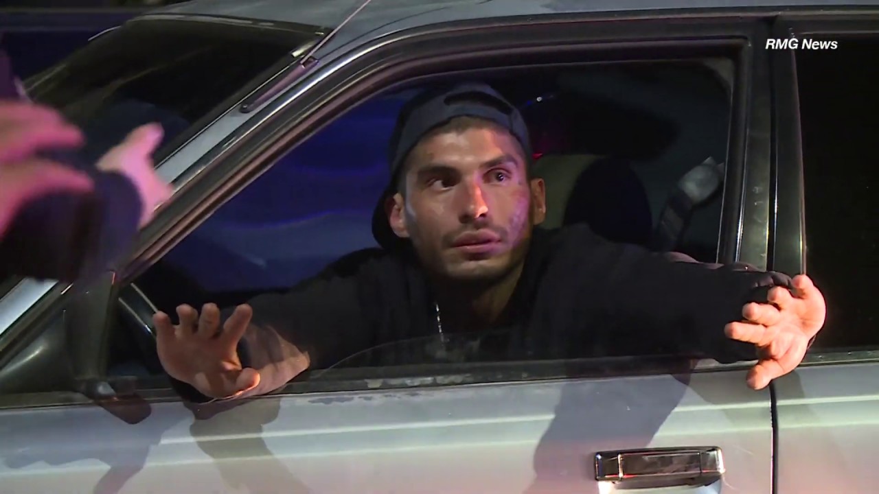 Two drivers in custody after reckless pursuit across the San Fernando Valley, California.
