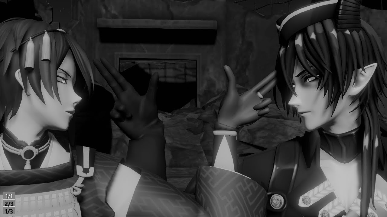 【MMD刀剣乱舞・MMDツイステ】スーサイドパレヱド【三条太刀/伊達太刀・ディアソムニア寮】