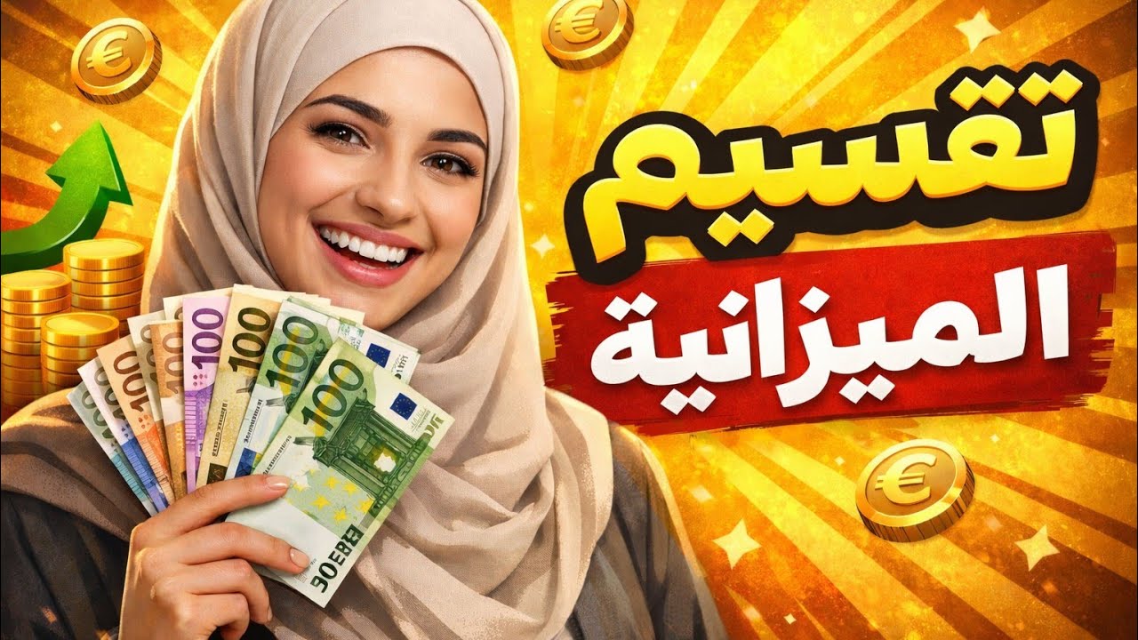 تقسيم ميزانيتي لشهر فبراير 600اورولثلاثة اشخاص